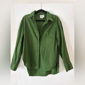 Reformation Will Oversized Button Up